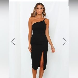 Hello Molly Black Dress